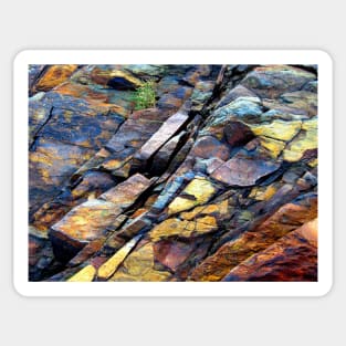 Abstract Rocks IV Sticker